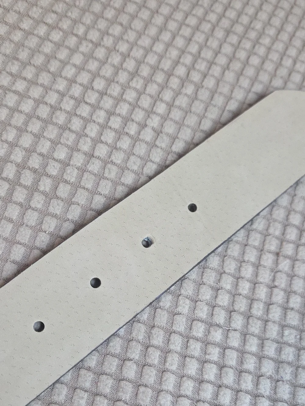 Men's or Women's Tan Leather Belt with Gold Studs and Buckle